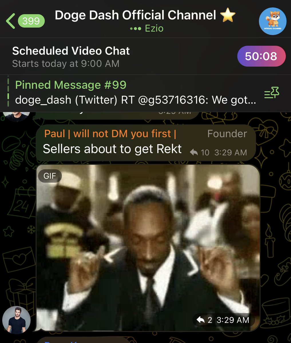 Crypto Gem Hunter ๐๐น (@coingemhunter) on Twitter photo Just a quick note from the #dogedash founder himself <a href="/CaslinPaul/">Paul Caslin</a> ๐
You know when he speaks he means it!
Sellers will be absolutely REKT soon ๐ณ๐ฅ๐คซ
#shiba #FLOKI #dogecoin #safemoon #Dogelonmarsquad #p2e $one $xpr $trias $pyr $kda $xrp Just a quick note from the #dogedash founder himself <a href="/CaslinPaul/">Paul Caslin</a> ๐
You know when he speaks he means it!
Sellers will be absolutely REKT soon ๐ณ๐ฅ๐คซ
#shiba #FLOKI #dogecoin #safemoon #Dogelonmarsquad #p2e $one $xpr $trias $pyr $kda $xrp