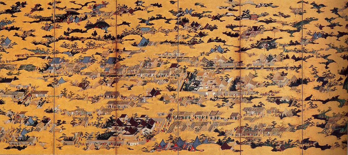 JapanTraCul's tweet image. Views In And Around The City Of Kyoto, by Kanō Eitoku (1543-1590)

masterpiece-of-japanese-culture.com/paintings/view…

#kanoschool