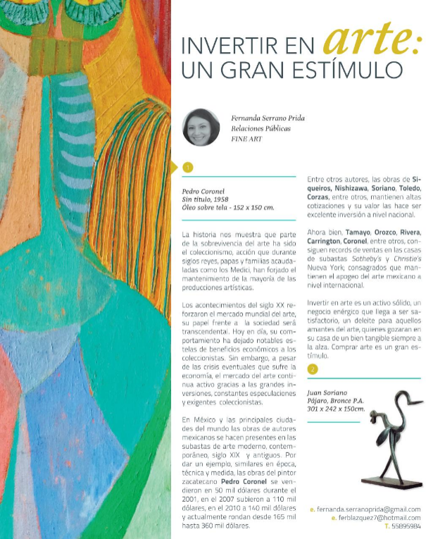 anvera's tweet photo. Invertir En Arte: Un Gran Estímulo

A pesar de las crisis eventuales que sufre la economía, el mercado del arte continua activo gracias a las grandes inversiones, constantes especulaciones y exigentes coleccionistas.

#FINEART #iOSOffices #LifeStyle

https://t.co/RME4JhJvHt https://t.co/UqNdu3uTah