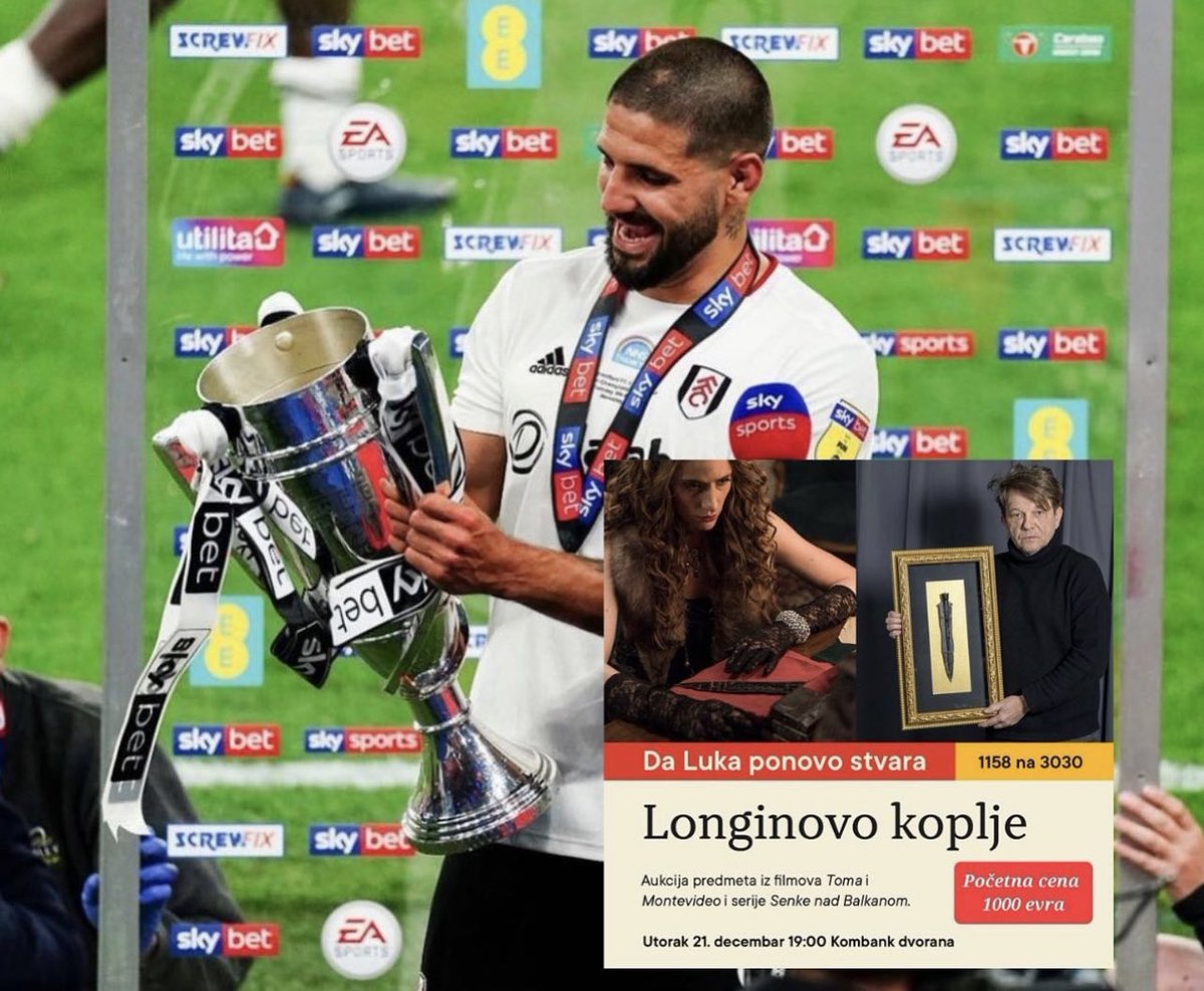 simke33's tweet image. I Mitrogol sa nama u borbi za Lukin život! Mitrović je otkupio #LonginovoKoplje iz serije #SenkeNadBalkanom! 💚🙏🏼

SMS 1158 na 3030! Za Luku! 💚