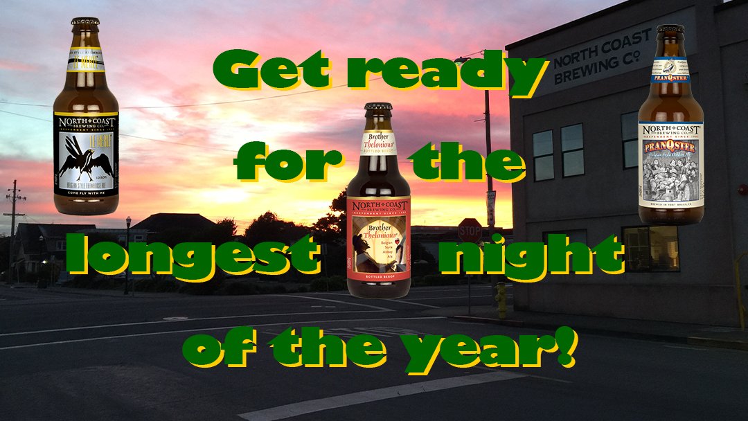 NoCoastBrewCo's tweet image. Winter Solstice may be the shortest day, but it is the longest night of the year as well. Be prepared for Tuesday - 12/21/21! Our Belgian style trio will keep you in fine style for your nocturnal plans. 
#lemerle #brotherthelonious #pranqster #belgianstyle #craftbeer #bcorp
