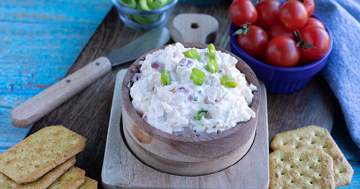 Mustlovehome's tweet photo. Creamy Havarti Cheese Dip (5 Ingredient) https://t.co/mcIDGZEt1g  A perfect holiday appetizer that's a cinch to make with only 5 simple ingredients 🧀. https://t.co/j7z9fWxNjW