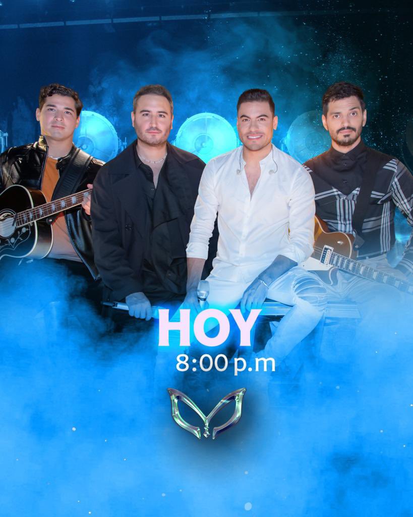 WestWoodEntt's tweet photo. ¡Hoy! @_CarlosRivera y @ReikMx compartirán el escenario de #QuiénEsLaMáscara https://t.co/BaFCw0yG8q