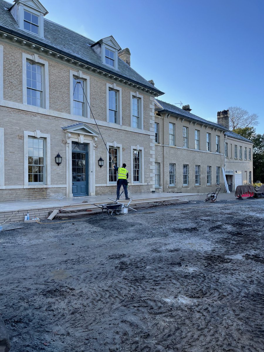 Builders clean carried out this week at the stunning Hotham Hall in time for a very special celebration