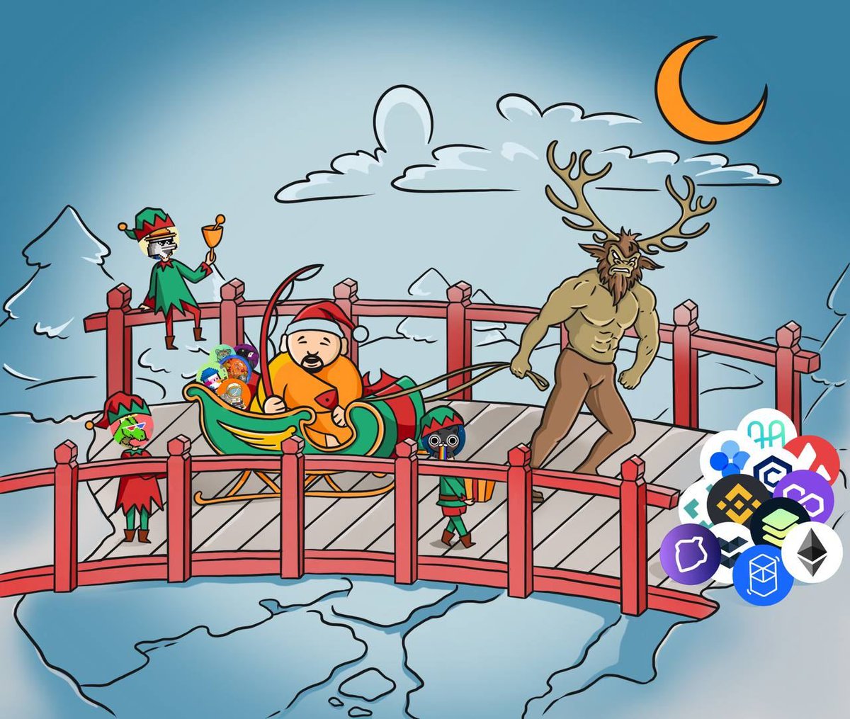 elk_finance's tweet photo. ⏳It's getting closer⏳

Add questions for @cronoscrocrow by replying to this tweet. 

Maybe you'll win a prize for your question? 3 NFTs will be raffled off during the AMA. 🎁

📆 20th December
⏰ 1am UTC
🔗 https://t.co/EwPB3AXw8I

#LearnWithElk #NFTGiveaway #AMA #CronosMas https://t.co/w2A0oQzr0k