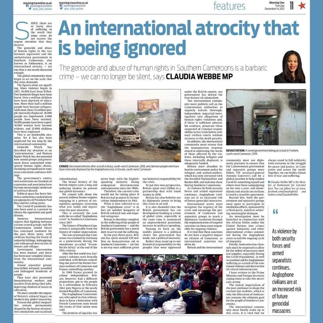 Azems_Nkeng_J's tweet photo. #Shame to the #West. https://t.co/jDOsM1FrWt