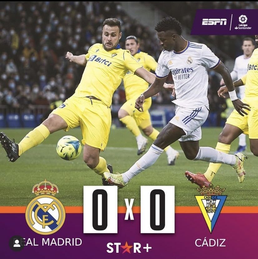 MonkProfit's tweet photo. 1° foto ( Benzema ): Real Madrid venceu com duas assistências do Vinícius Júnior, que saiu de campo aplaudido de pé

2° foto ( Vinícius Júnior ): Real Madrid empata em casa com péssima atuação de TODOS

Eu sei a explicação, vocês devem saber tamb��m

Não é a 1° vez que fazem isso https://t.co/yjpRVrBZoS