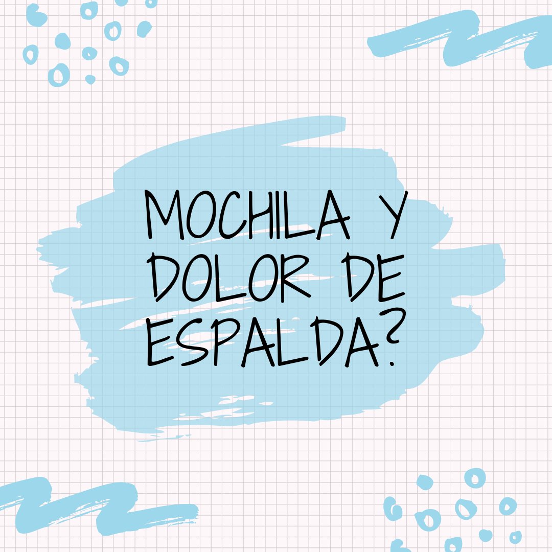 EducacioF's tweet photo. Hoy os traemos un nuevo post que seguro que os sentís identificados! Desde pequeños, cuántas veces os ha dolido la espalda de llevar la mochila?
Por esta razón, os dejamos varias recomendaciones!
Esperemos que os guste, salud! https://t.co/EU8afdZWBh