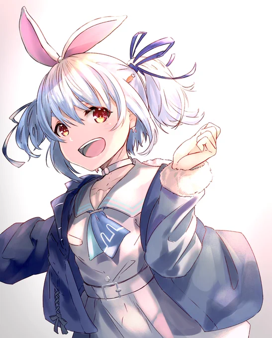 #兎田ぺこら新衣装  #ぺこらーと
ぺこらの新衣装可愛かったから落書き 