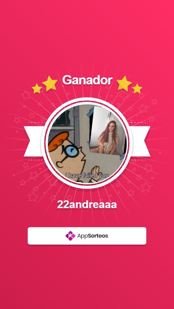 ThenidesR's tweet photo. The winner of the giveaway is @22andreaaa 🤗🥳🥳🤗

We'll contact you as soon as possible!

Thanks to everyone of you for the support and for  participating! We'll probably announce more giveaways soon!! 

https://t.co/VNwZ6a8sNC
https://t.co/VNwZ6a8sNC
https://t.co/VNwZ6a8sNC https://t.co/6JUuZuqaAF