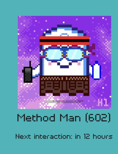 Gm! Hand pet method man