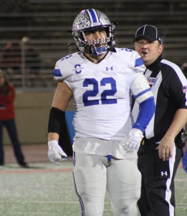 CHSSpartanFB's tweet photo. Congratulations Conner Cunningham…1st Team All District! https://t.co/t1YdabN2Cu