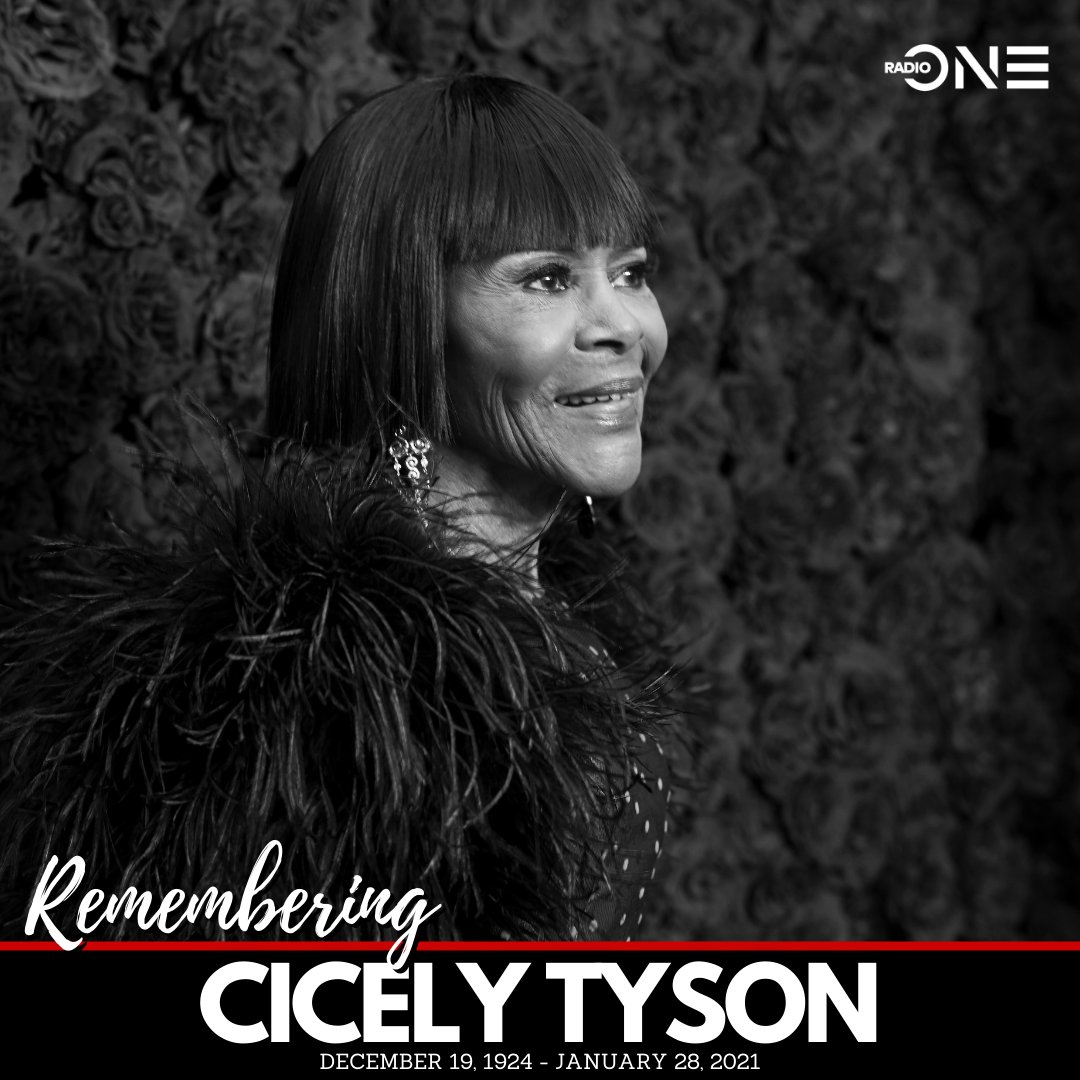 Happy Heavenly Birthday to the iconic Cicely Tyson 