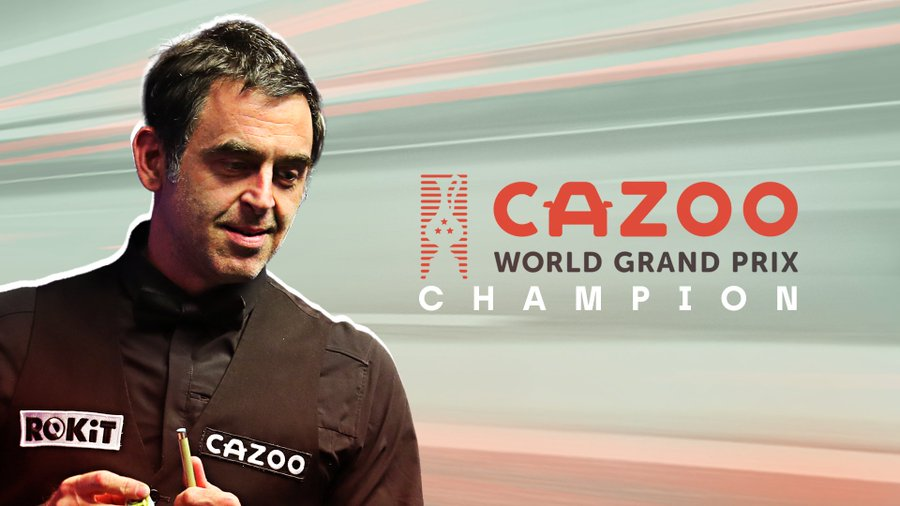 rokit's tweet photo. Congratulations to our ROKiT Ronnie O'Sullivan, the new WORLD GRAND PRIX Snooker Champion! #WeAreROKIT @ronnieo147 @Snookerlegends https://t.co/mJd1FRxscg