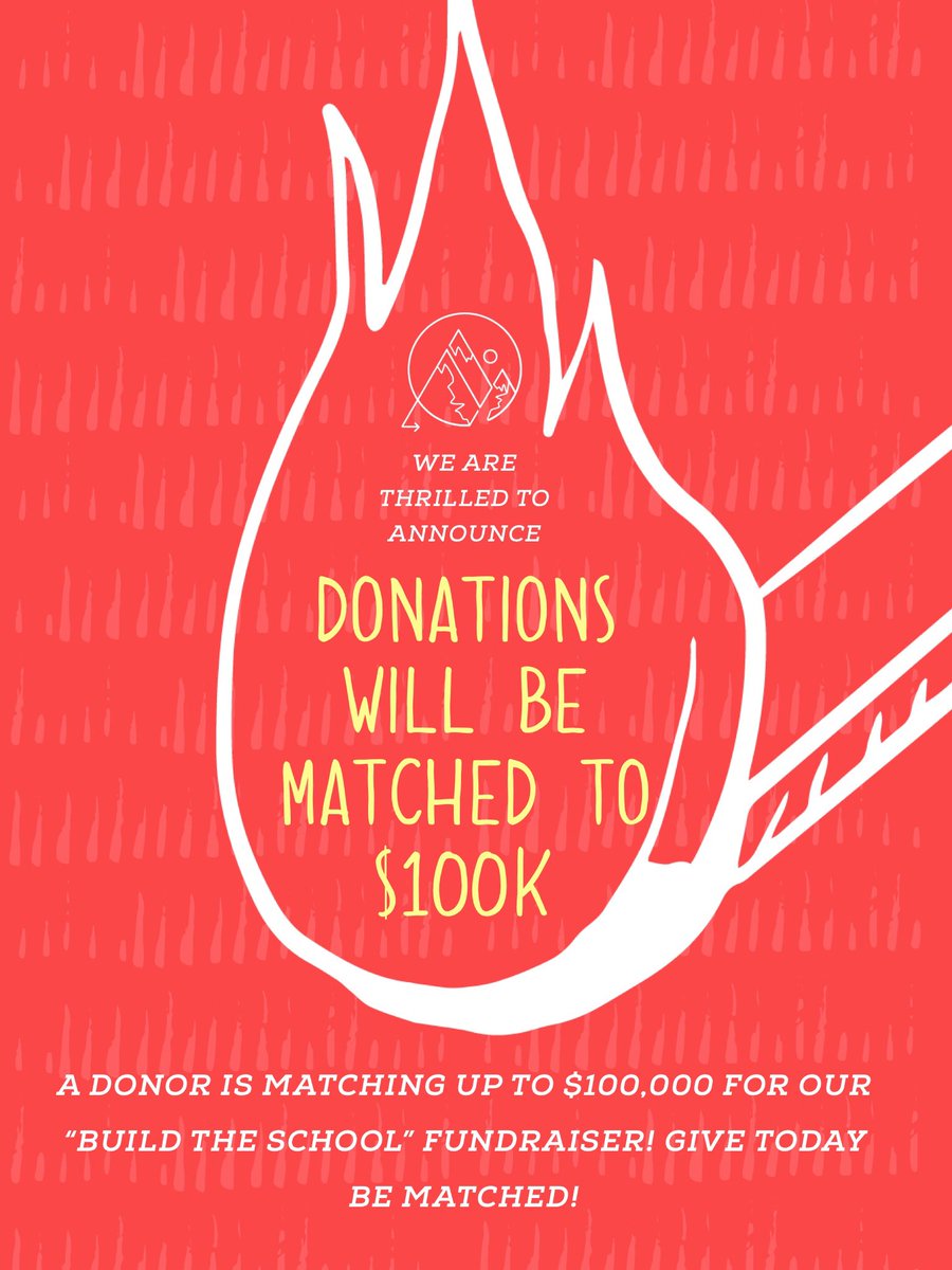 ToMoveMTNS's tweet photo. We are THRILLED to announce a #donor is #MATCHING up to $100,000 for our โBuild the #Schoolโ #fundraiser!
Share the joy of #Christmas with a #child in #Nuba by providing the #opportunity of #education!
@DonorSee fundraiser here โก๏ธ https://t.co/gch4UbaN03 https://t.co/PnjuLVwnbl