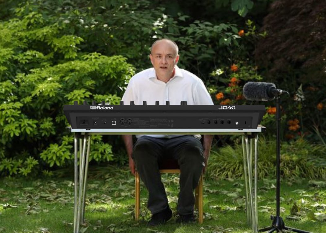 I just thought I’d play everyone a song to liven the party