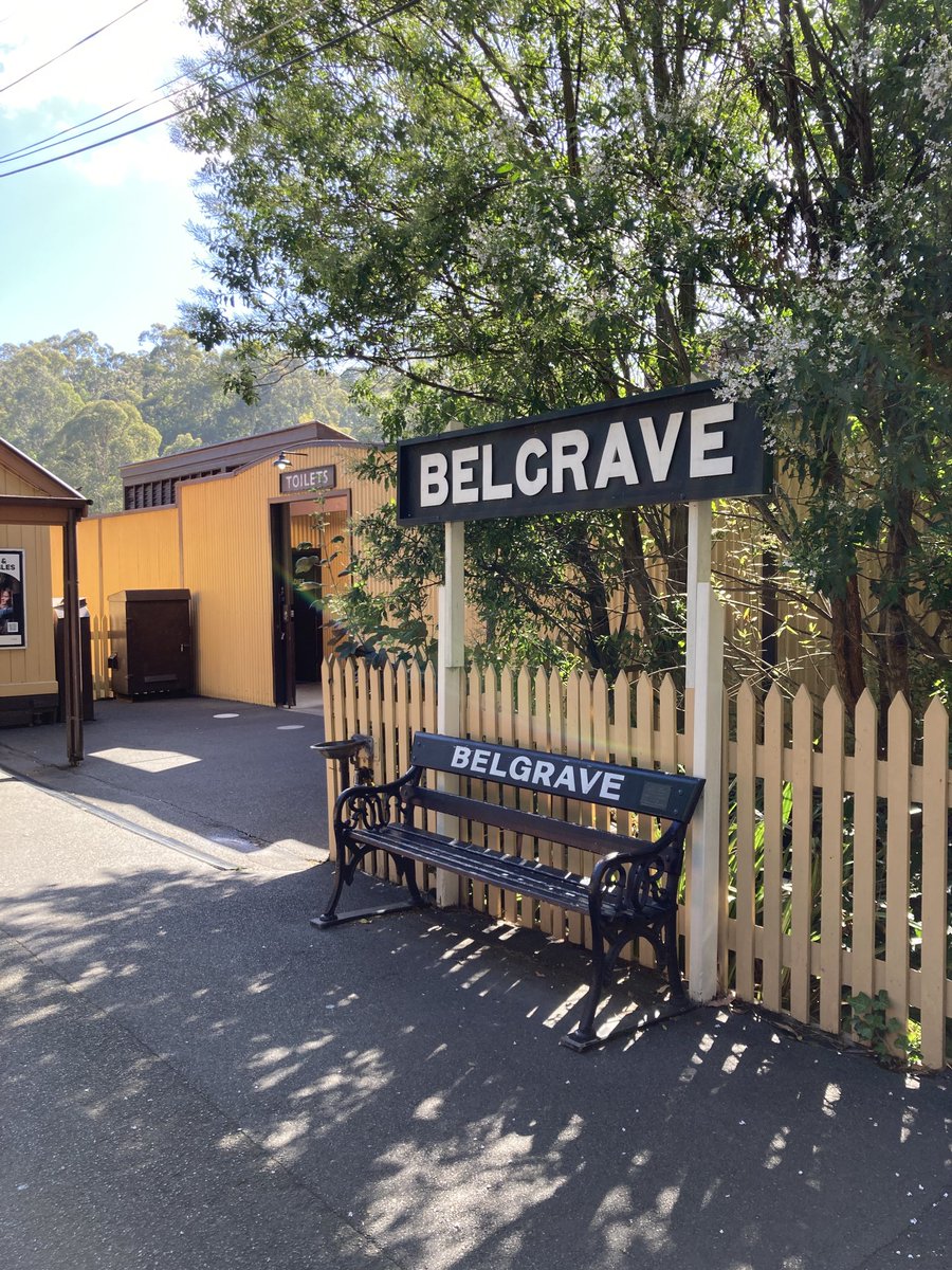 Good morning from ⁦<a href="/puffingbillyr/">PuffingBillyRailway</a>⁩