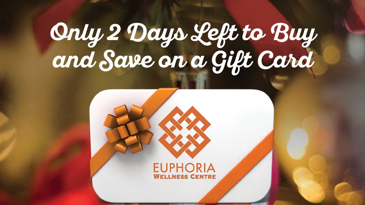 Euphoriawc's tweet image. The perfect gift has never been this easy to find! Visit us at Coventry Hills to purchase a 90-minute massage gift card for only $99.99 plus tax. Limited quantities and only until December 20th! 

#yyc #massage #giftcard #promo #deal #perfectgift #present #supportyyc #localyyc