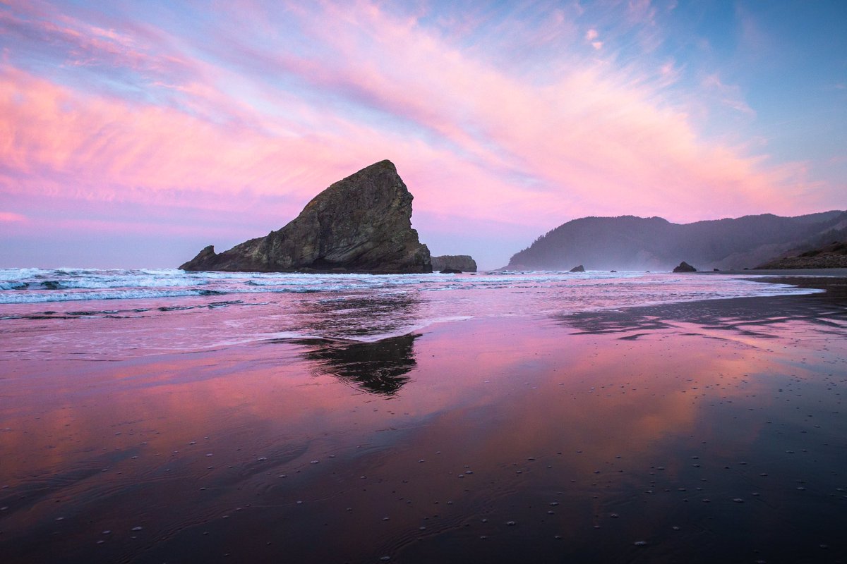 ElliotHawkey's tweet image. Warm winter days on the Oregon coast