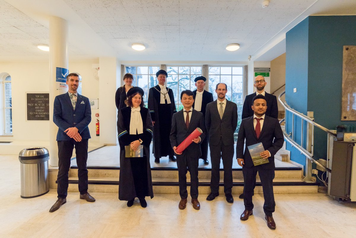 I am a Doctor now! Great thanks to my promoter 
Liesbeth Bakker, my co-promoters Casper van Leeuwen and Dedmer van de Waal. Great thanks to my Paranymphs <a href="/m_arms18/">Maggie A</a>  and <a href="/Berte_GY/">Berte Gebreyohanes</a> ! Great thanks to all committee members, and to all my friends and colleagues! Thank you so much!