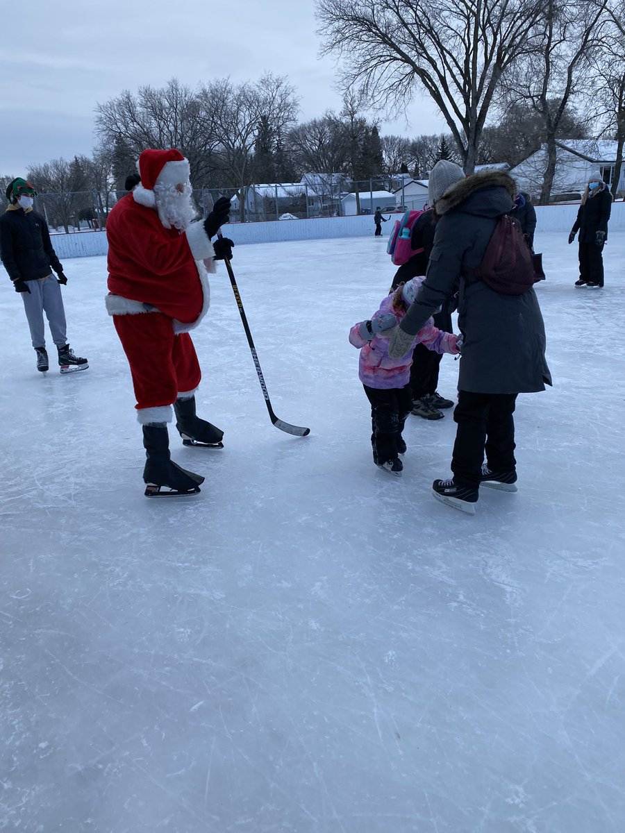 It’s was great to see #santa and all the families at <a href="/Riverview__CC/">Riverview CC</a>  Skate with Santa Event ! Big thank you to our new supporters and for #BlackMarketProvisions for supplying the Hot Chocolate <a href="/WabKinew/">Wab Kinew</a> <a href="/ParkTheatreWpg/">ParkTheatre</a> #parklinecoffee #villageoptical #seniorsmovingcompany