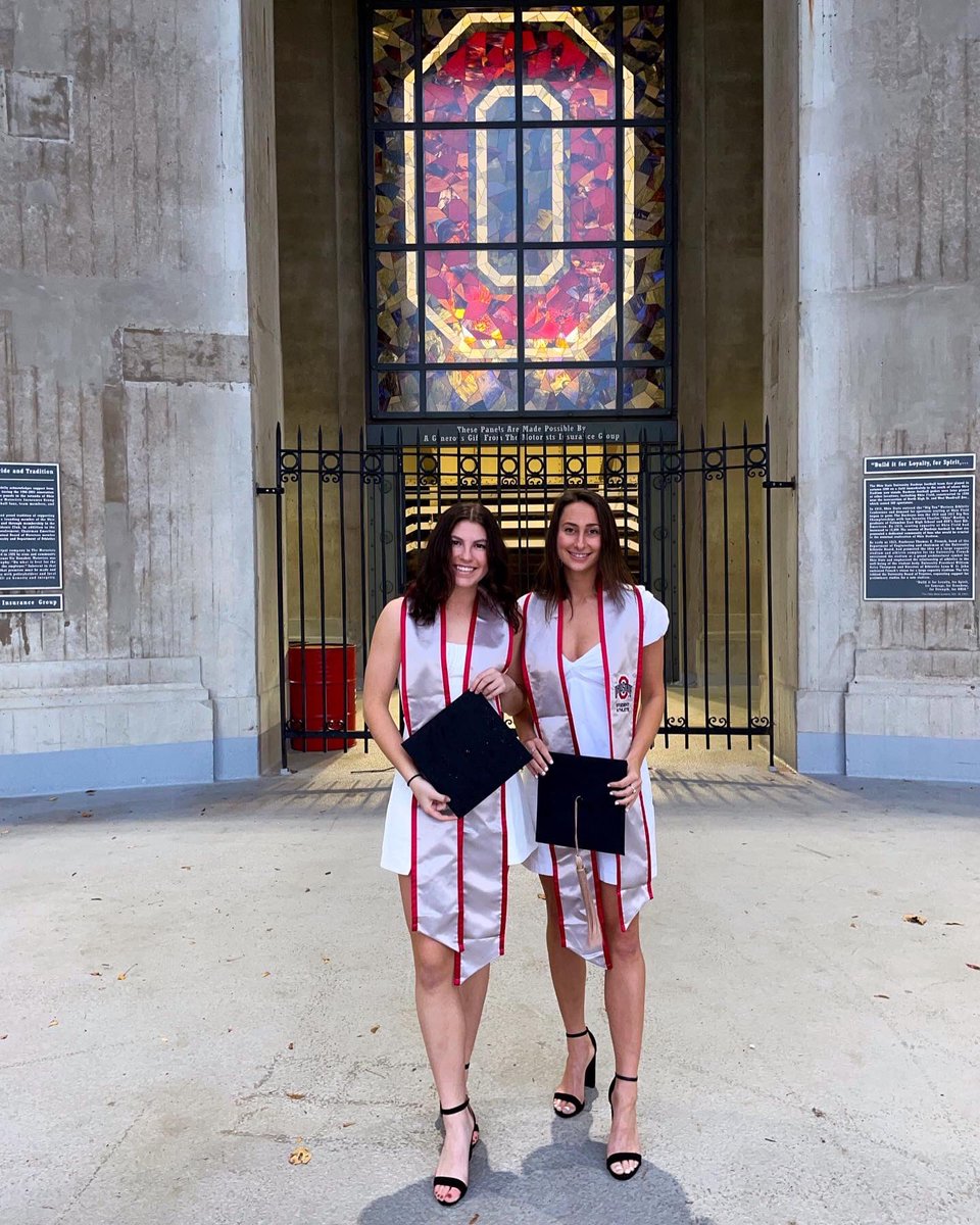 OhioStateWSOC's tweet photo. Congrats to @izzyrodriguezzz @marissabirzon and associate head coach, Brian Jankowski for earning their undergraduate and graduate degrees today!

#GoBucks https://t.co/8py3VX9kpM