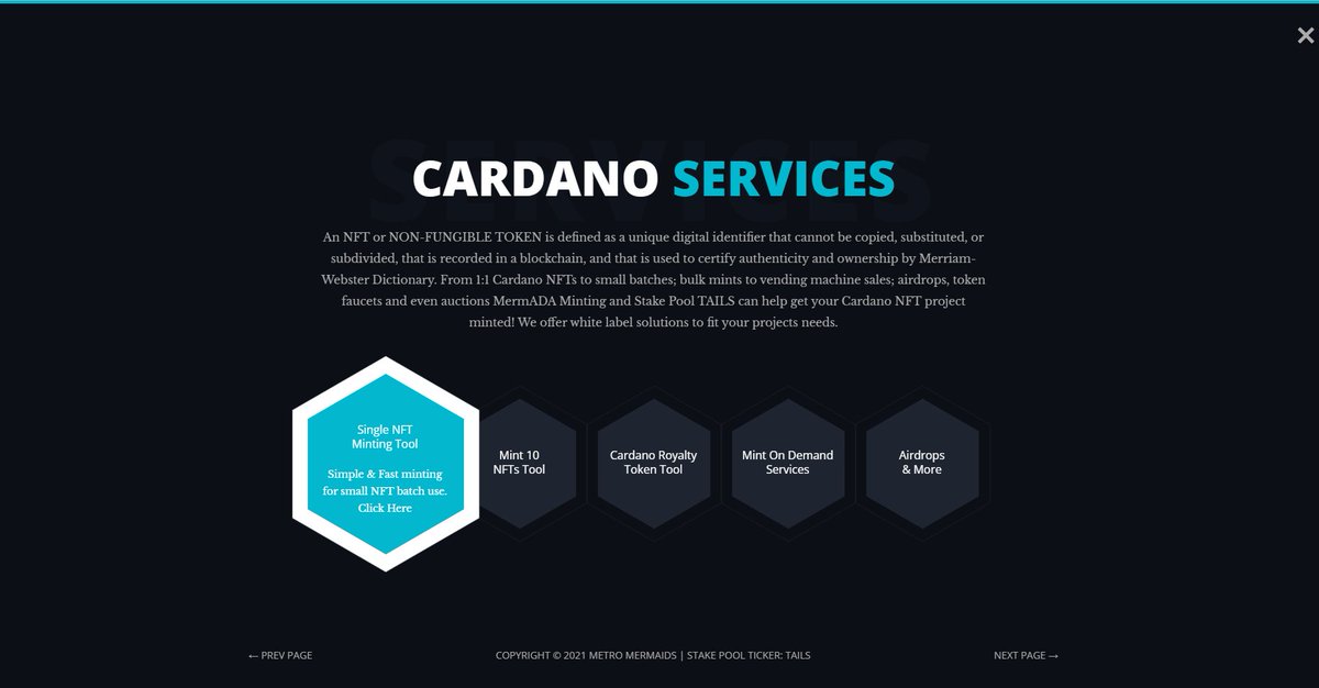 _mermada's tweet photo. Our new website is live!
https://t.co/RXGKaVcCpm
Faster loading with easier navigation. We hope you find this site more enjoyable.🥰🧜♀️🌊💙
#CardanoCommunity #spo #womenwhocode #CardanoStakePool #StakePoolOperator #TAILSStakePool #TAILS #cNFTMinter
#cNFTMinting #cNFTServices https://t.co/KsX7bRyDtp