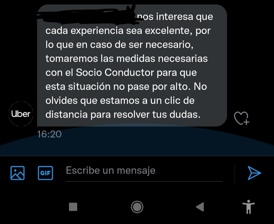 ratitigast's tweet photo. @Uber_MEX Excelente servicio de Uber, 10 estrellas :) https://t.co/LtE2ue2jew