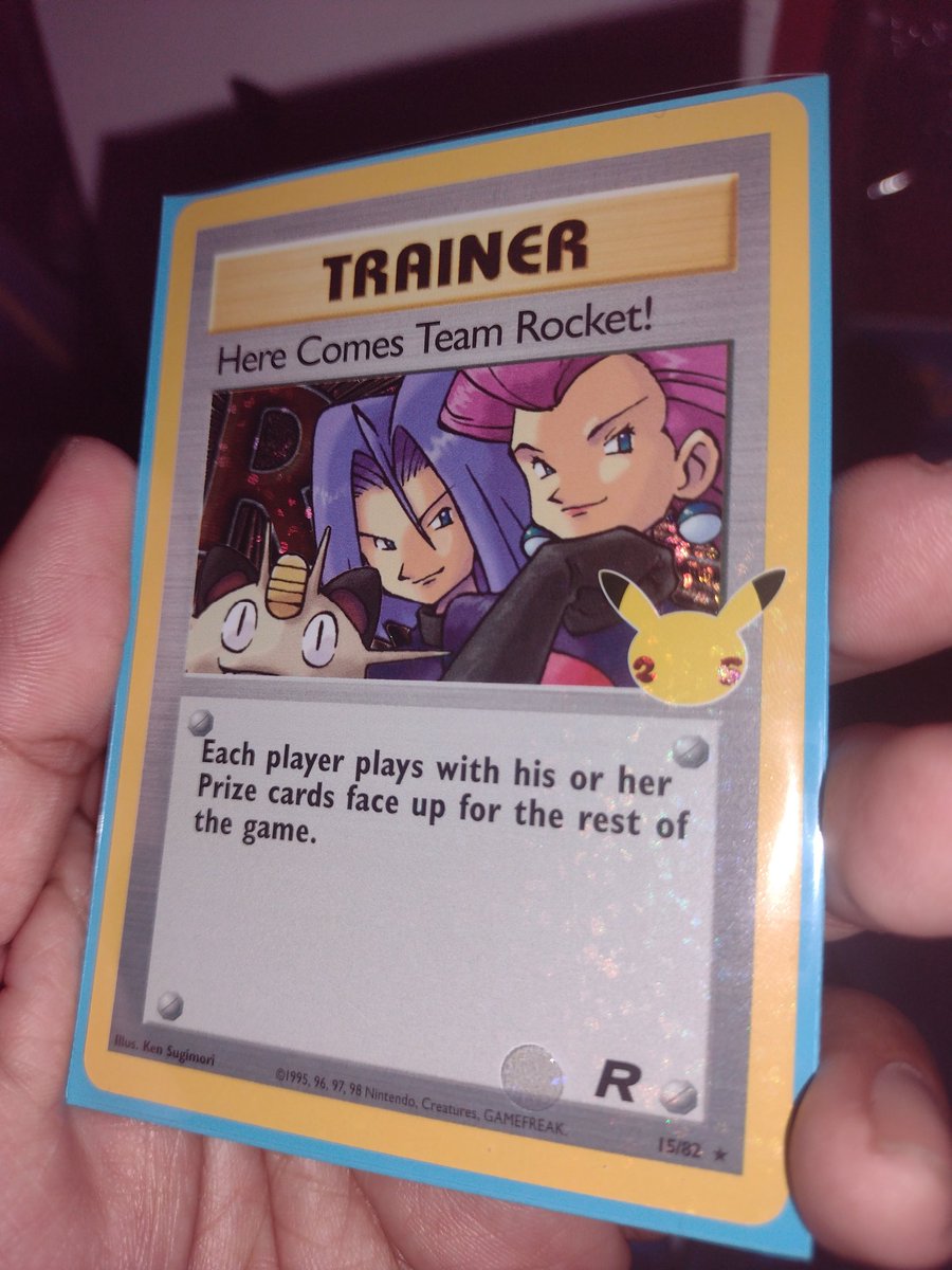 thetomcat_10's tweet photo. Pulls from today's Celebrations Treasure Chest! Thank you again @AwesomeAdamTV! 🤍💛🖤 #Pokémon #PokemonCelebrations #PokemonTCG #PokemonMerch #PokemonCommunity #PokemonFanatic #PokemonCards #Pokemon #HereComesTeamRocket #Xerneas #Venusaur https://t.co/0uXNTk9mhH