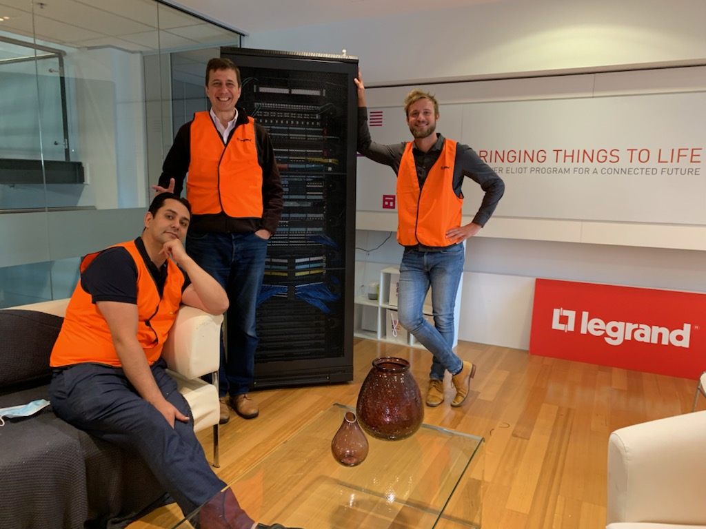 Good to see Kaveh, Sergey and Jakub at the <a href="/Legrand/">Legrand</a> factory where they were trained about Power Distribution Units and the benefits they hold, including: 
- Monitoring Capabilities
- Better Control of Power
- Cost effective
- Up-to-the-minute information about remote equipment