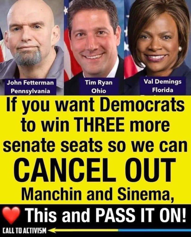 <a href="/NessaWilliams/">Vanessa Williams</a> <a href="/Sen_JoeManchin/">Senator Joe Manchin</a> <a href="/SenSchumer/">Chuck Schumer</a> WE can do something to help make it happen....(also Mandela Barnes in Wisconsin)