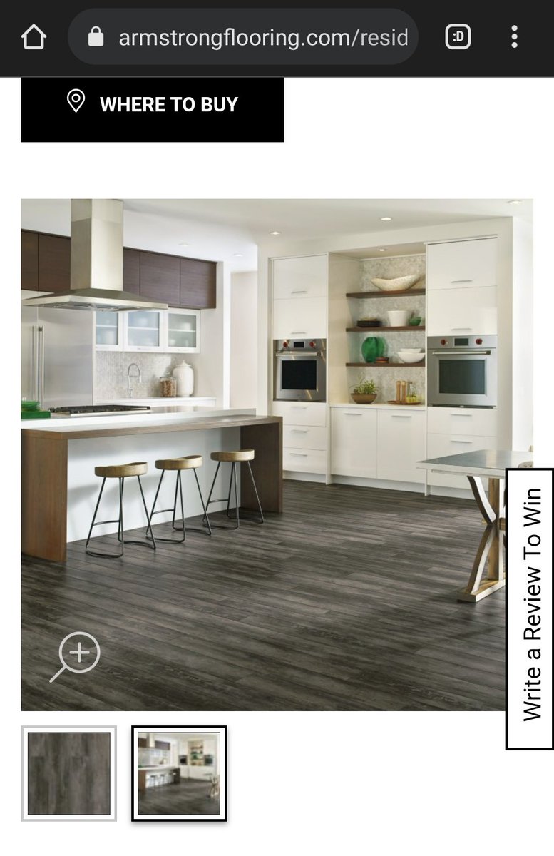 truegrey's tweet photo. Okay @HomeDepot @HDCares - why the blatant scam? Waited weeks for these charcoal blue floors, and they don't look anything like your picture.

Turns out, you just took the manufacturer's image, edited their pics to change the color and be more marketable, and rip people off. https://t.co/BSKjsizA1O