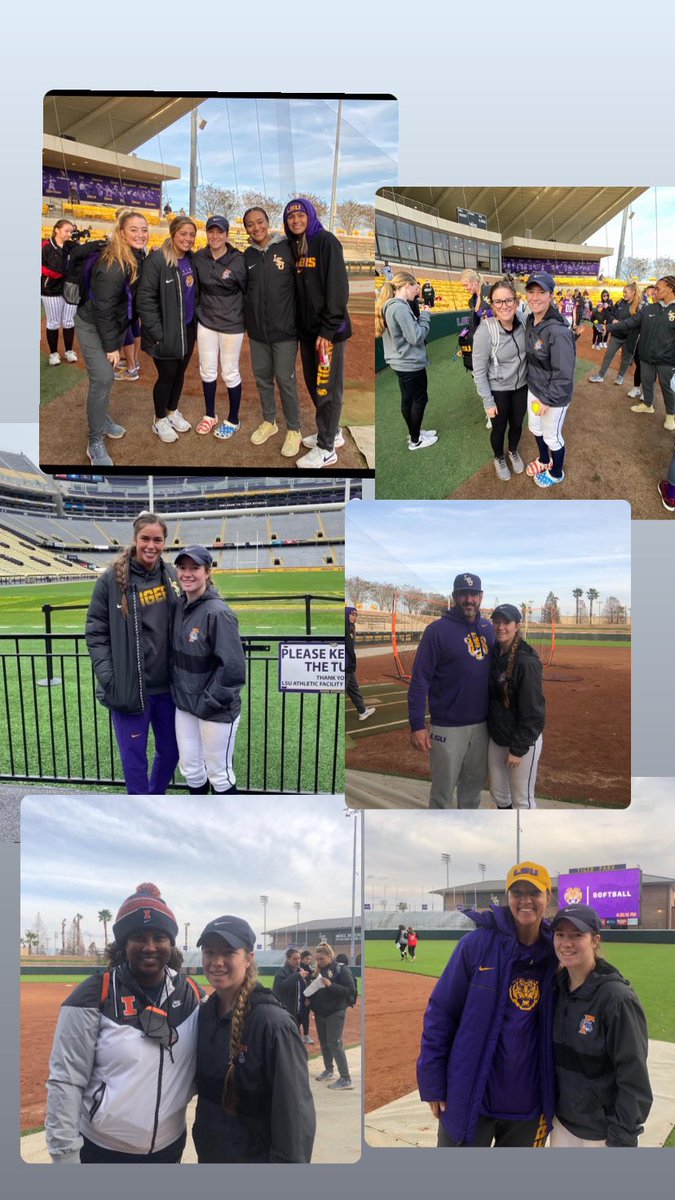 Izzyholden97's tweet photo. Huge thank you to @LSUsoftballcamp for this camp!! Plan on being out there for the next one! ๐๐ #lsustrong https://t.co/VWu9AkwZJp