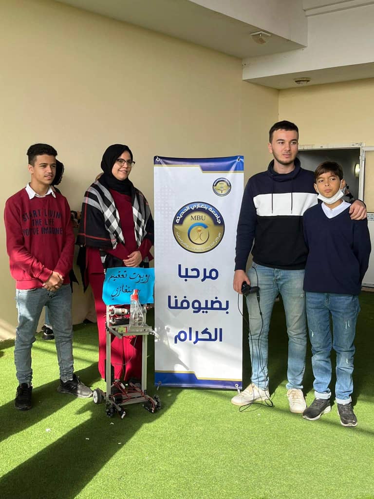 #اليوم_العالمي_للغة_العربية❤

مشاركتنا الثالتة لشهر ديسمبر💫💙
شكرا لجامعة بنغازي الحديثة على دعوتهم لنا للمشاركة في فعاليه احياء اليوم العالمي للغة عربي♥️
ونذكر بأن سميت اللغة العربيّة بلغة الضاد لأنّها أول لغة في العالم استخدمت حرف الضاد❤