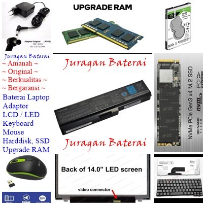 بسم الله الرحمن الرحيم
Open order 
Baterai, Adaptor, LCD/LED, HDD, SSD, RAM, Keyboard dll.
Servis Laptop, Upgrade SSD MacBook.
Panggilan Bekasi dan sekitarnya.
DM/WA 0857 1928 5423 
24 jam ok
Follow &amp; RT 
Izin tag
<a href="/axdwin/">Axdwin 🌏Indonesia 🇮🇩</a> 
@__Sridiana_3va
<a href="/Ndons_Back/">TheNdons 💛☘️</a> 
<a href="/is_pelssy/">@is_pelssy</a> 
<a href="/KangSemproel/">Hilik Ku Aink We Lah 😬</a>