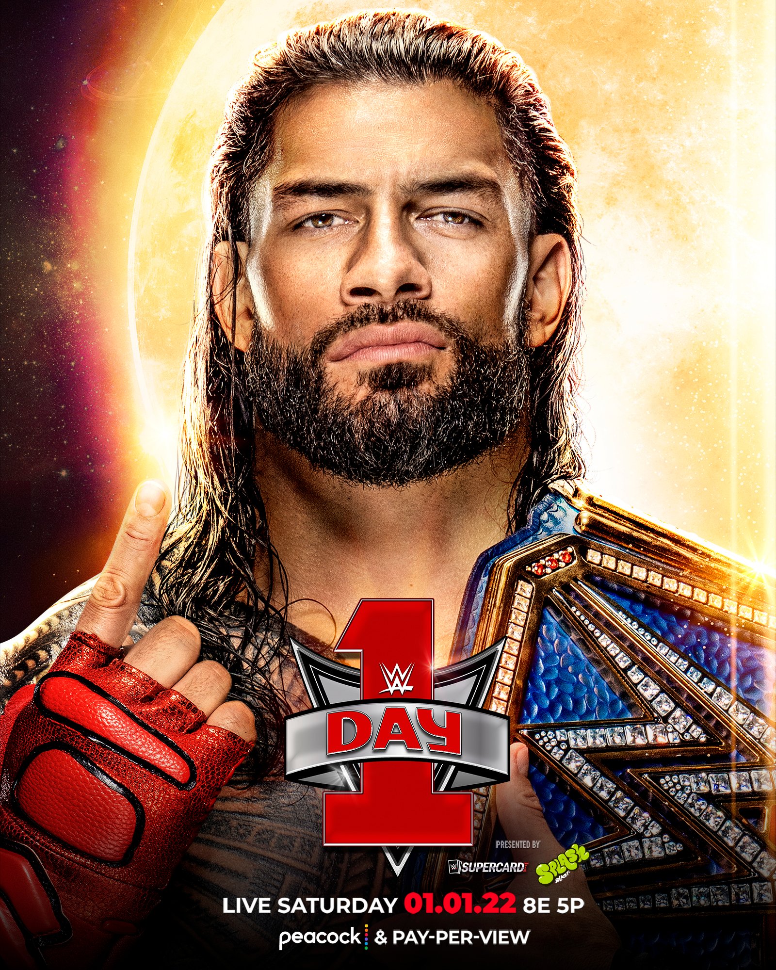 WWE Smackdown: Roman Reigns Reacts On Featuring In Day 1 Poster 1