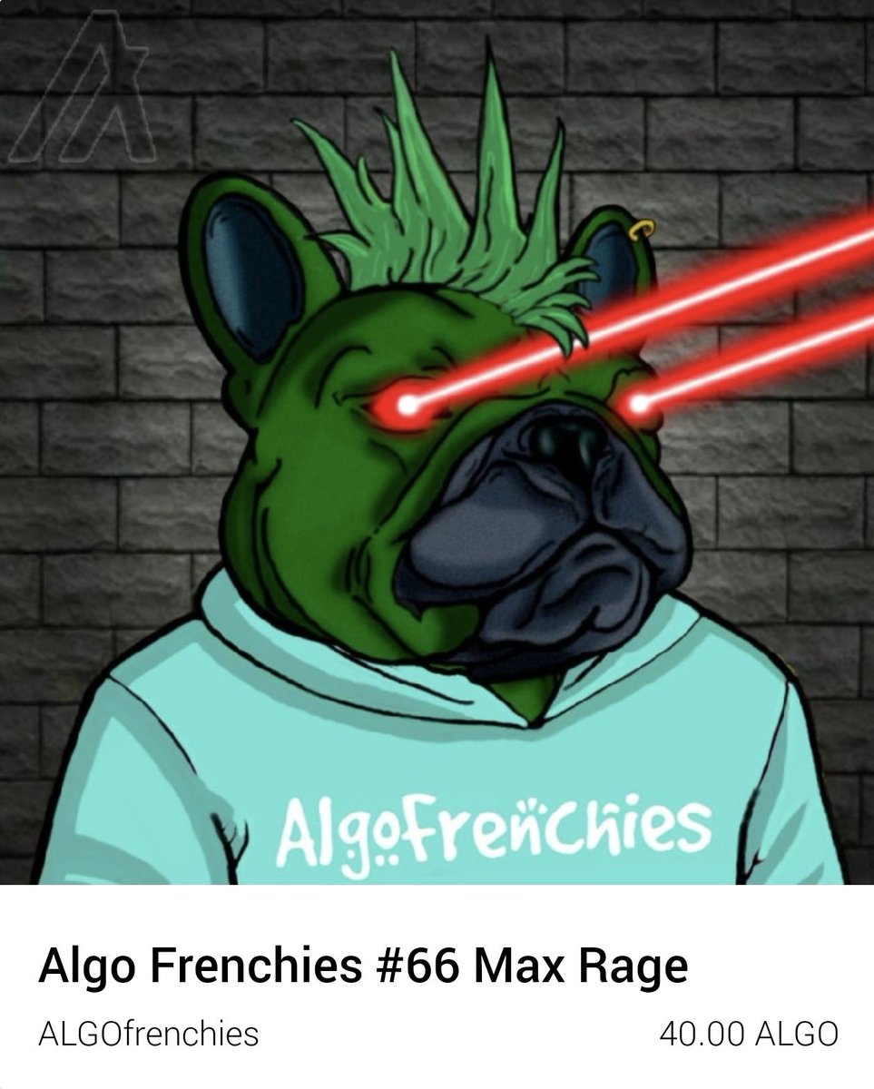 AlgoFrenchies's tweet photo. Shiny Buddy has found a new home but don't worry guys these cuties are still available 🐾💕

#algorand 
https://t.co/GjBbhEgGOV https://t.co/hIVLH3EaA2