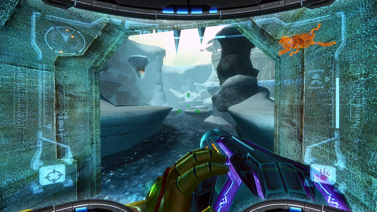 SMetaldave64's tweet photo. It's cold out there lately #Metroid #MetroidPrime #RTX3080Ti https://t.co/b2rRX1PMdo