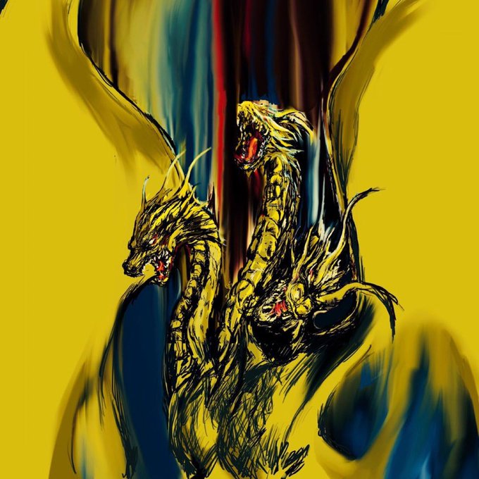 キングギドラのtwitterイラスト検索結果