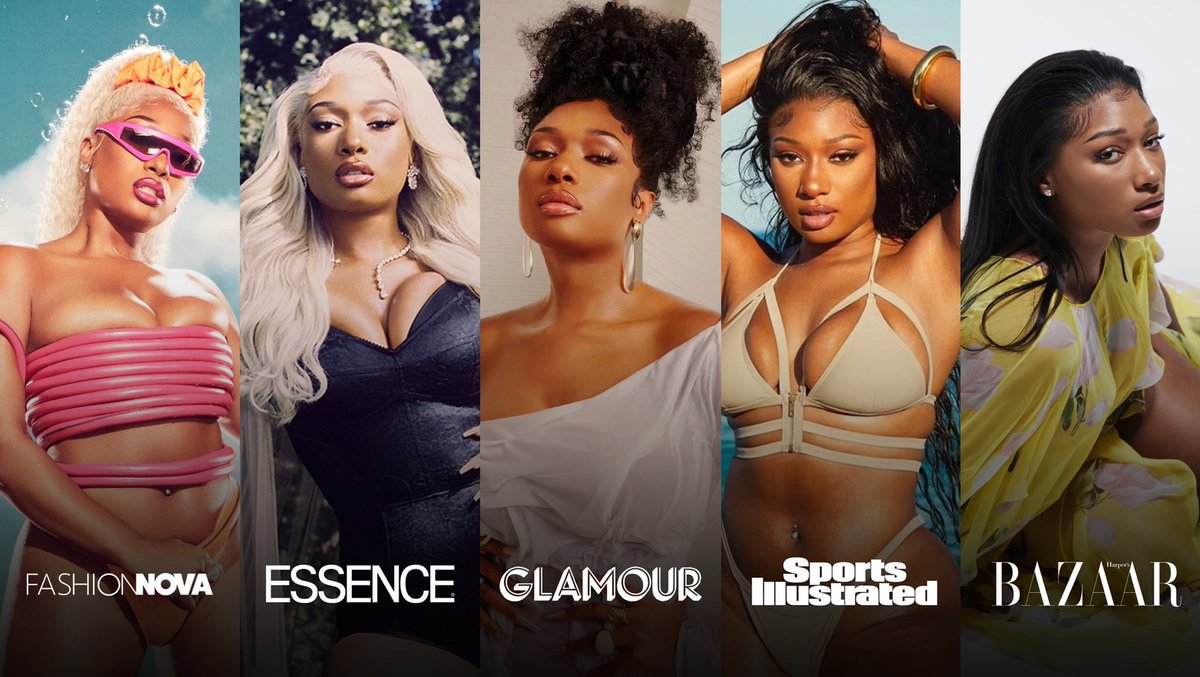 stallionaccess's tweet photo. Megan Thee Stallion in 2021. https://t.co/O8J74gQA4P