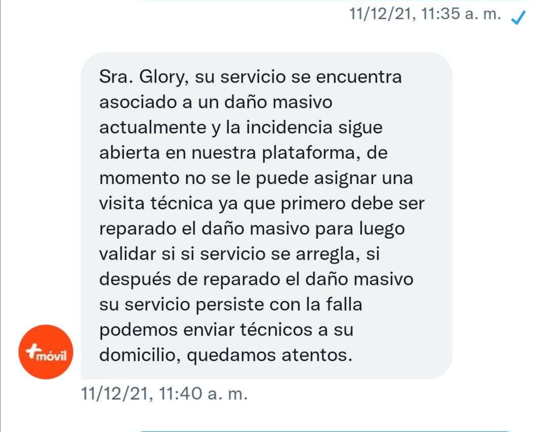Gloris1503's tweet photo. @Masmovilayuda @Eduardob0455ho1 Ustedes solo saben responder lo. Mismo, la semana pasado disque daño general, hoy me salen con el mismo cuento https://t.co/qUjIPWicoc