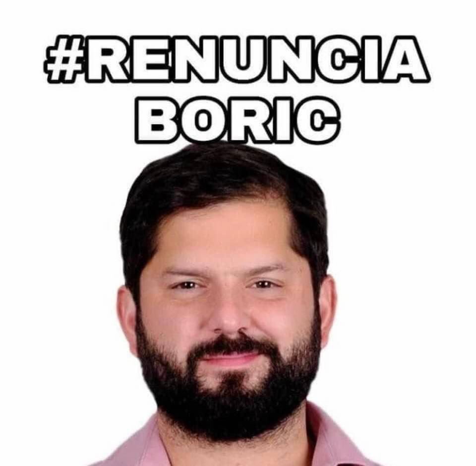 Cyn01012592's tweet photo. @sebastiansichel #RenunciaBoric https://t.co/kocJSif4yI