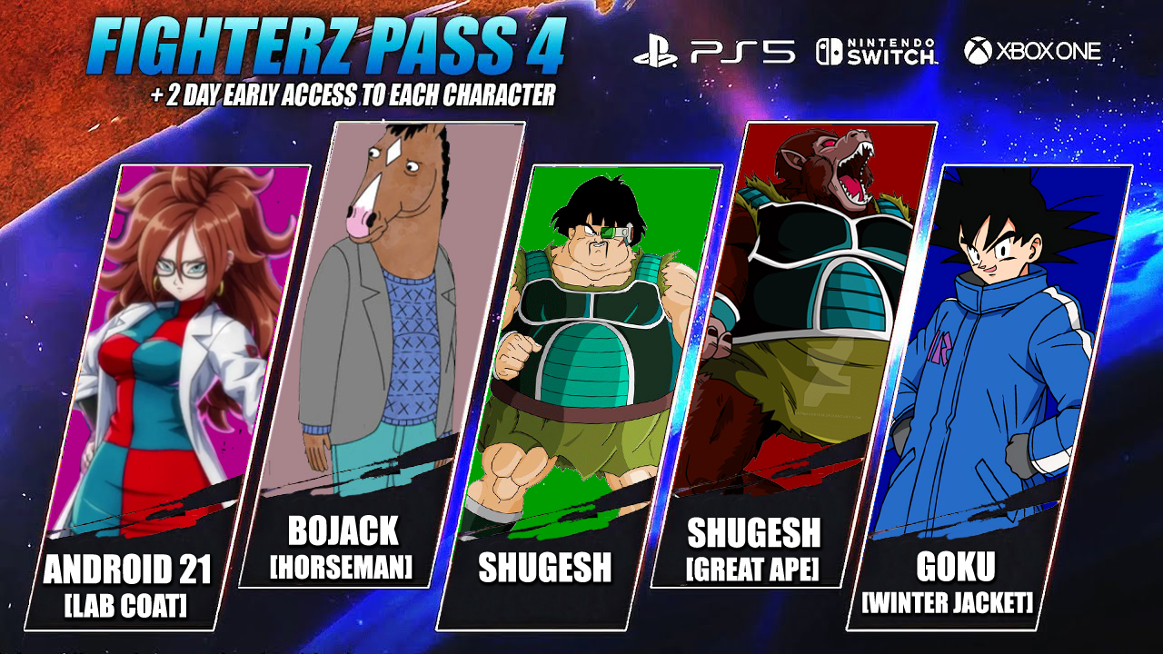 Rooflemonger on Twitter "DBFZ Season pass 4 has leaked…