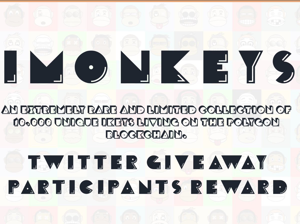 iMonkeys_NFT's tweet photo. DM us your address to claim your price for participating. 
@samlee9996
@Mickoski1
@jimipapifn
@Vivia_King
@jimipapifn
@BranndonNFT
@aambesaaa438866
@CrazyAdult
@Superboi6942
@ComfyCatCrew
@jorge003605242
@xojaaayd888
@bigger
@SuvuxDL
@aayushagarwal78
@TejPate39194599
@TheTyba https://t.co/XUHhLvyp96