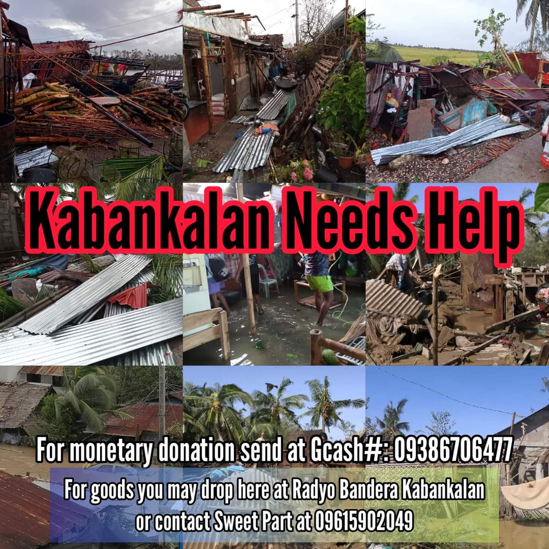 fairyclelix's tweet photo. NEGROS ISLAND NEEDS YOUR HELP! KABANKALAN NEEDS YOUR HELP! 

Kabankalan City was hit by the eye of typhoon Odette around 2 to 3 am last December 16, 2021. Our city is not a well-known city but we also need your help. There is no water, no electricity, and not enough food in here. https://t.co/7GvmqgBQAv