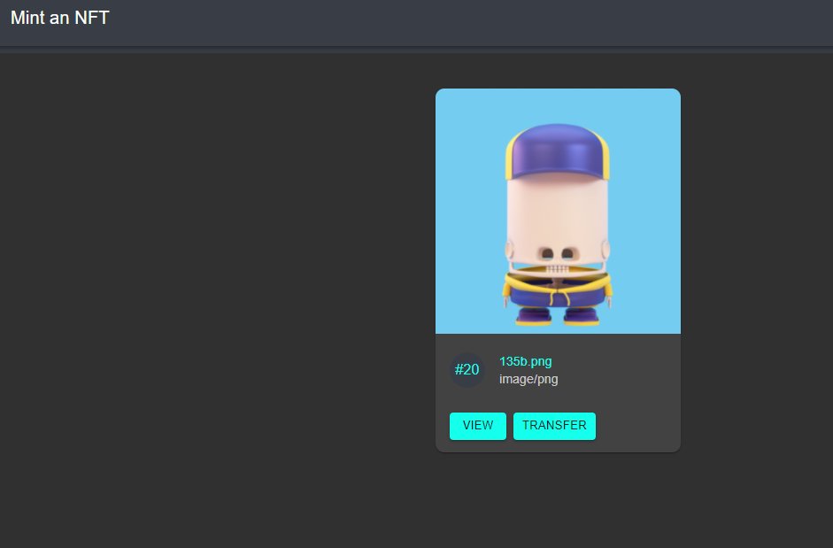 Very happy to see that users have started minting NFT's already.

Thank you to our Discord follower, Mr. Voodoo for trying our new minting tool!