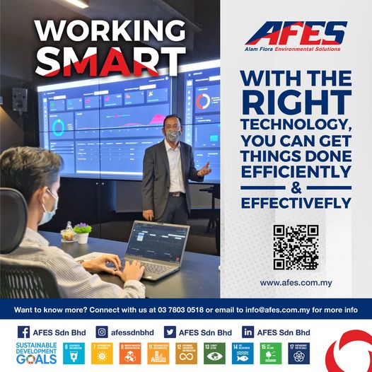 TMReserve's tweet photo. Working SMART through latest INNOVATIONS 
 With the right tools &amp; TECHNOLOGY, you can get things done efficiently and effectively. 
Let’s CONNECT. Call us at 03-78030518 or email at info@afes.com.my  
#FacilityManagement 
#AFESwecare 
#YourSustainabilityPartner 
#FreedomTomorrow https://t.co/OE1V8xGT1A