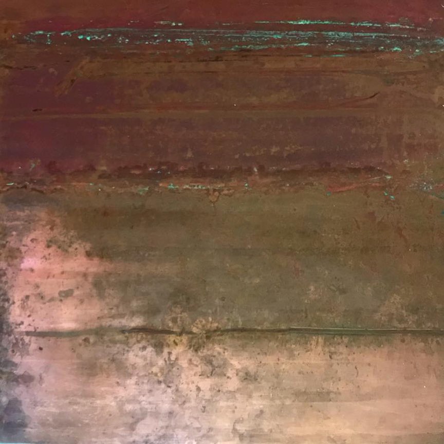 AnneRossArt's tweet photo. These three are headed to a new home today. Thank you, Cafe Cruz 😊 #oxidization #oxidizedcopper #patina
#art #artist #abstract #abstractart #contemporaryart #contemporaryartist https://t.co/JqmDNgQGFa