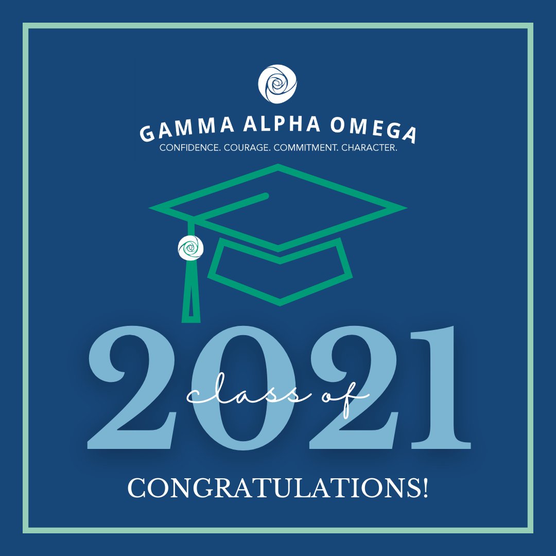 GammaAlphaOmega's tweet image. Congratulations graduates! You have worked so hard for this. Onward to new goals and adventures! #GammasGraduate #ClassOf2021