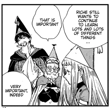 I love that Riche and Olruggio get along so well..it's cute... 